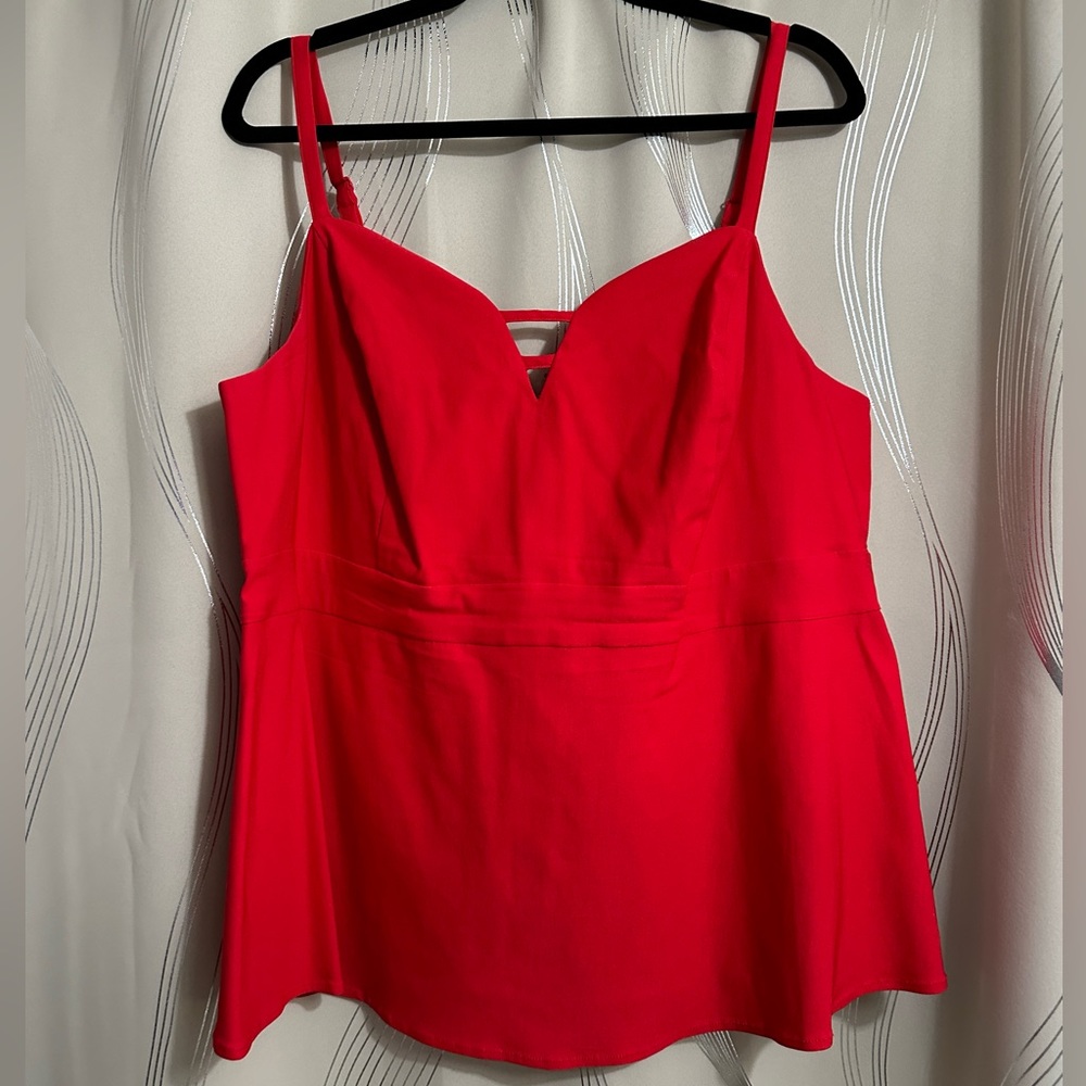 Red Torrid Sweetheart Top - Worn twice